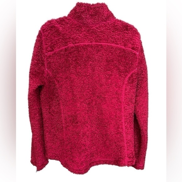 Like New LL Bean Red Teddy Bear Jacket, XL - Picture 2 of 8